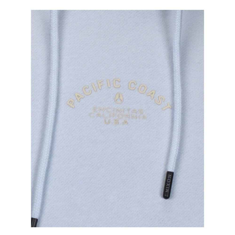 Polerón Nixon Men Hoodie Pacific Coast Light Blue-2