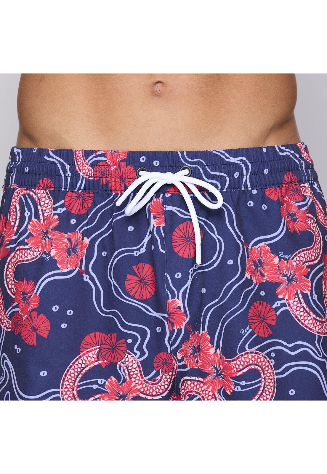 Traje de Baño Reef Men Blue Dragons-5
