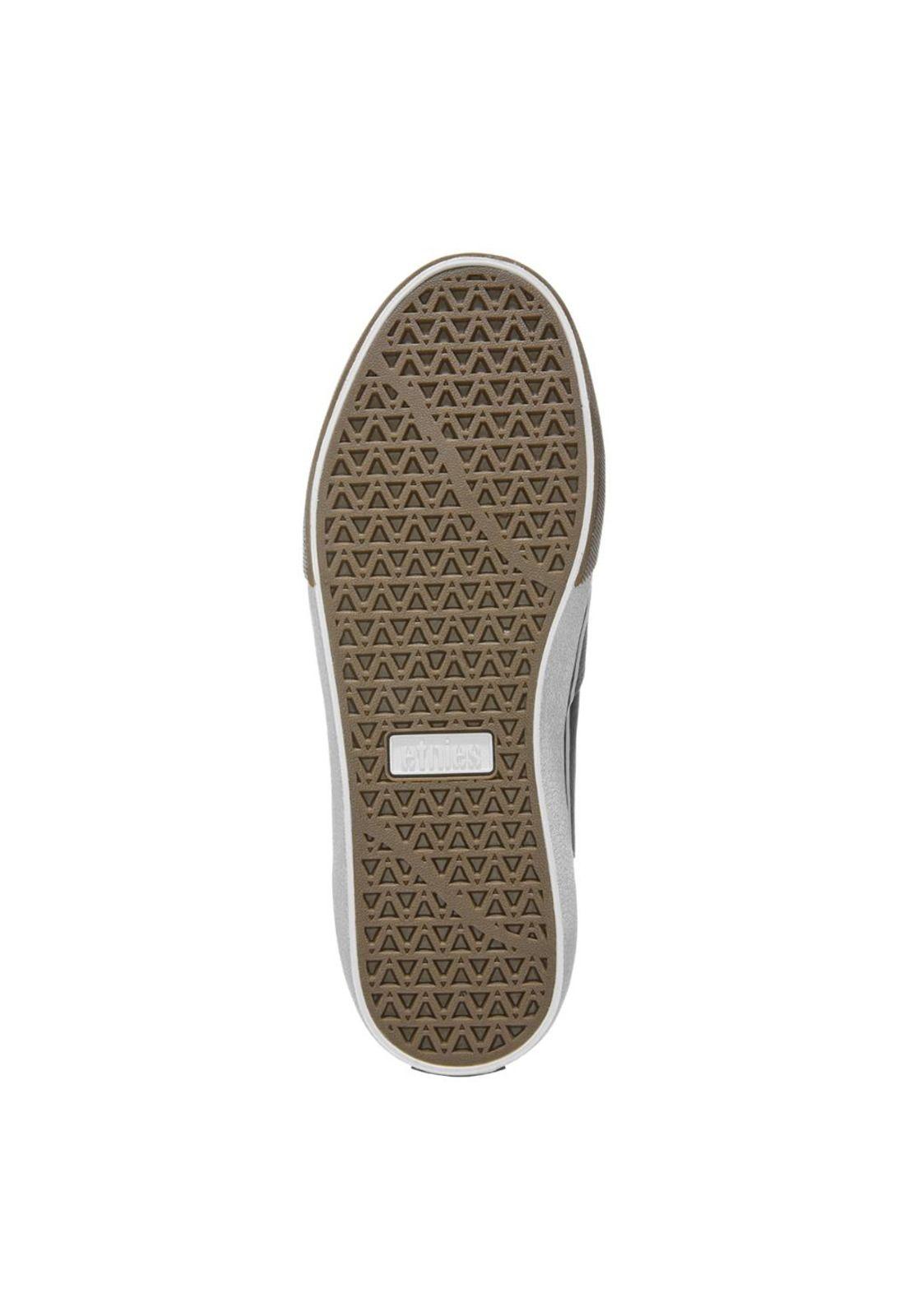 Zapatilla Men Barge LS Dark Grey White Gum-3