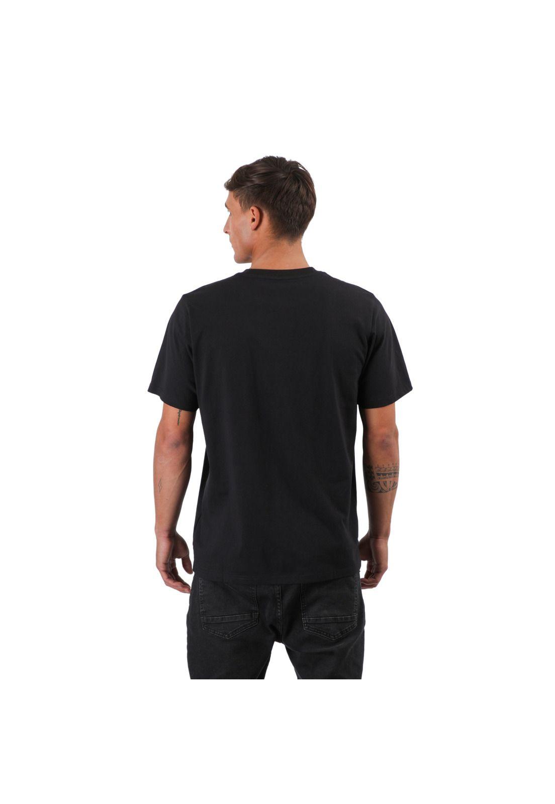 Polera Nixon Men Icon Nxn Black-1