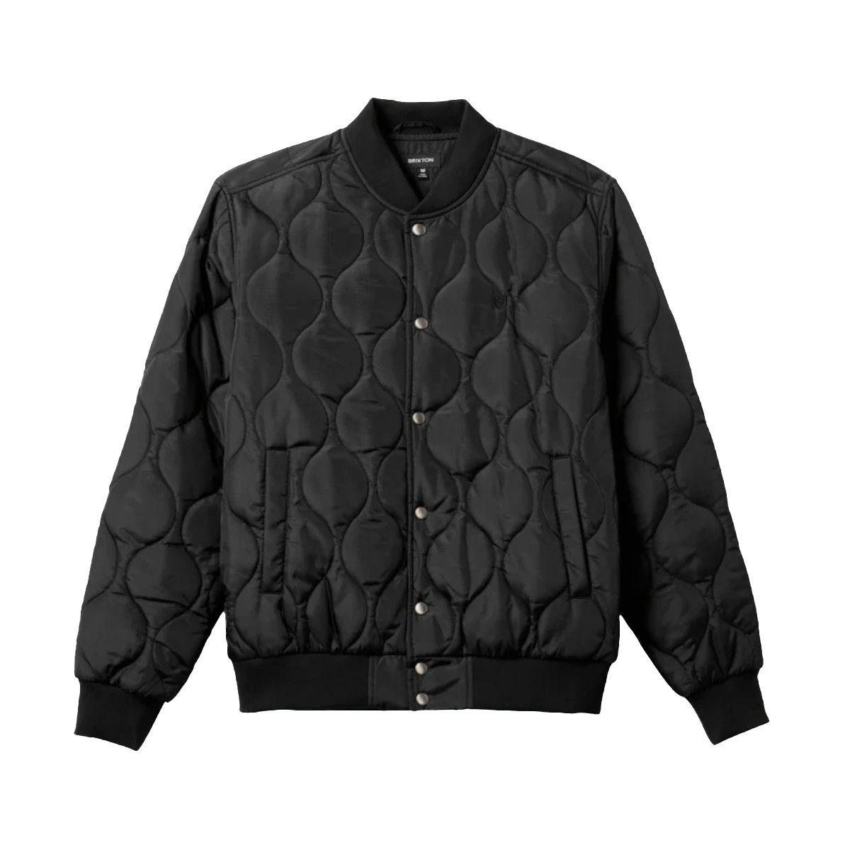 Chaqueta Brixton Dillinger Quilted Bomber Black-0