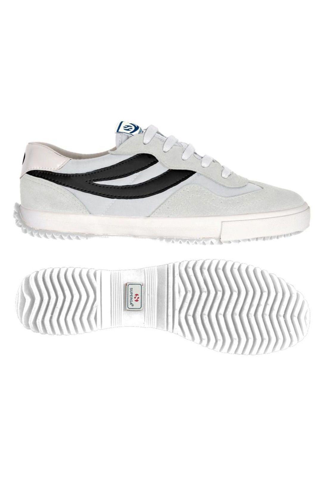 Zapatilla 2832 Nylu White Black Superga-0