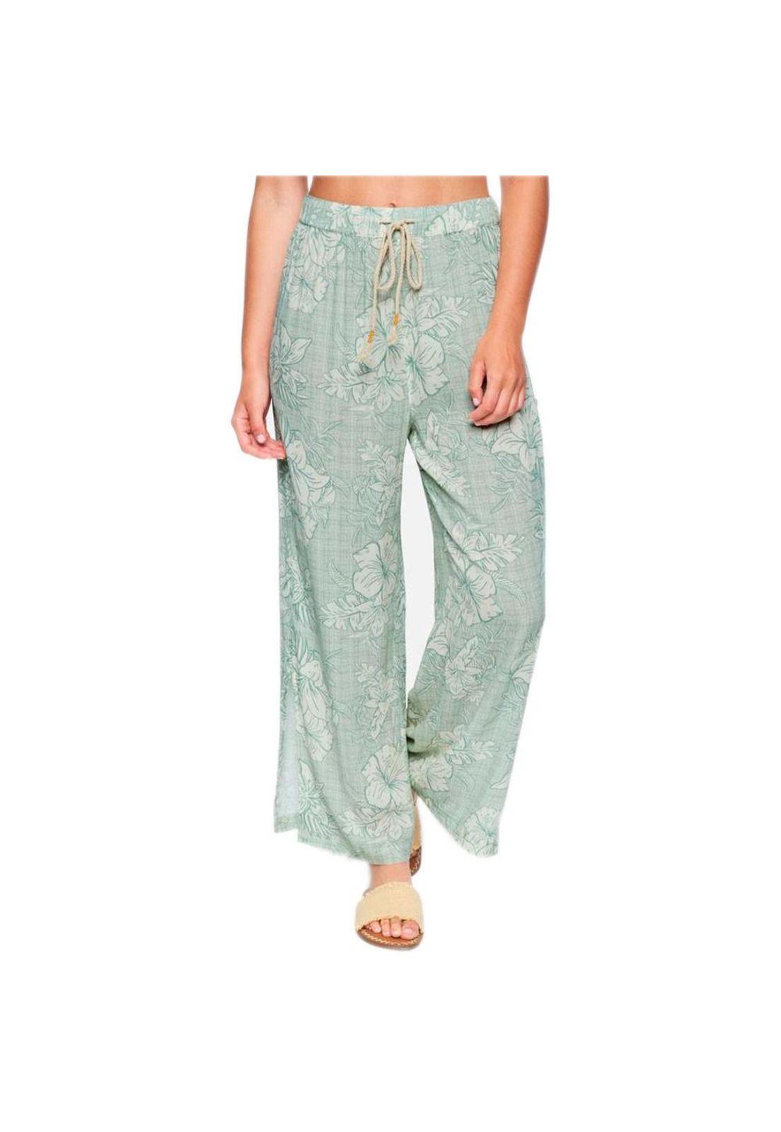 Pantalon Solana Wide Leg Pacifico Lily Hurley-0