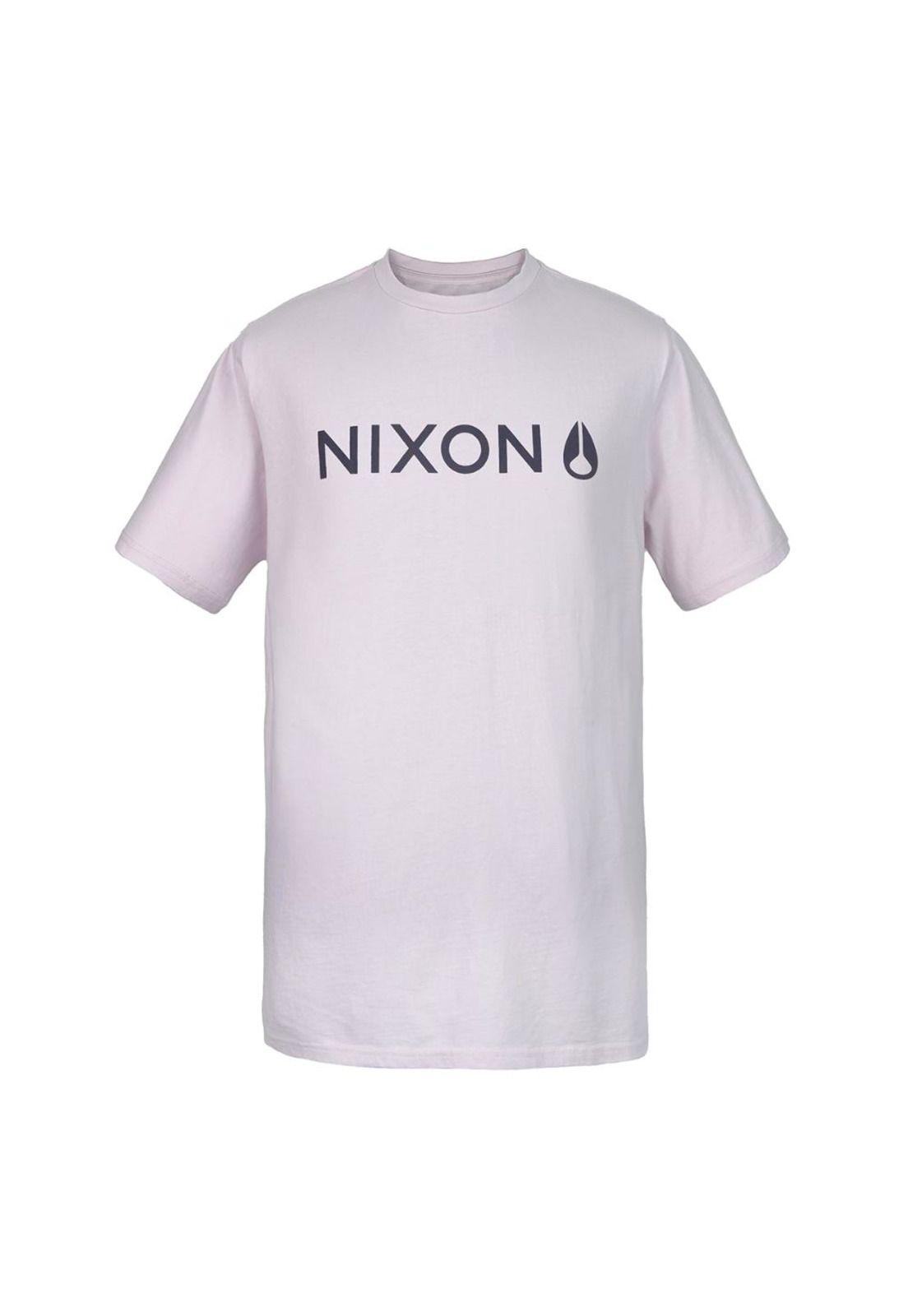 Polera Nixon Men Icon Lilac-0