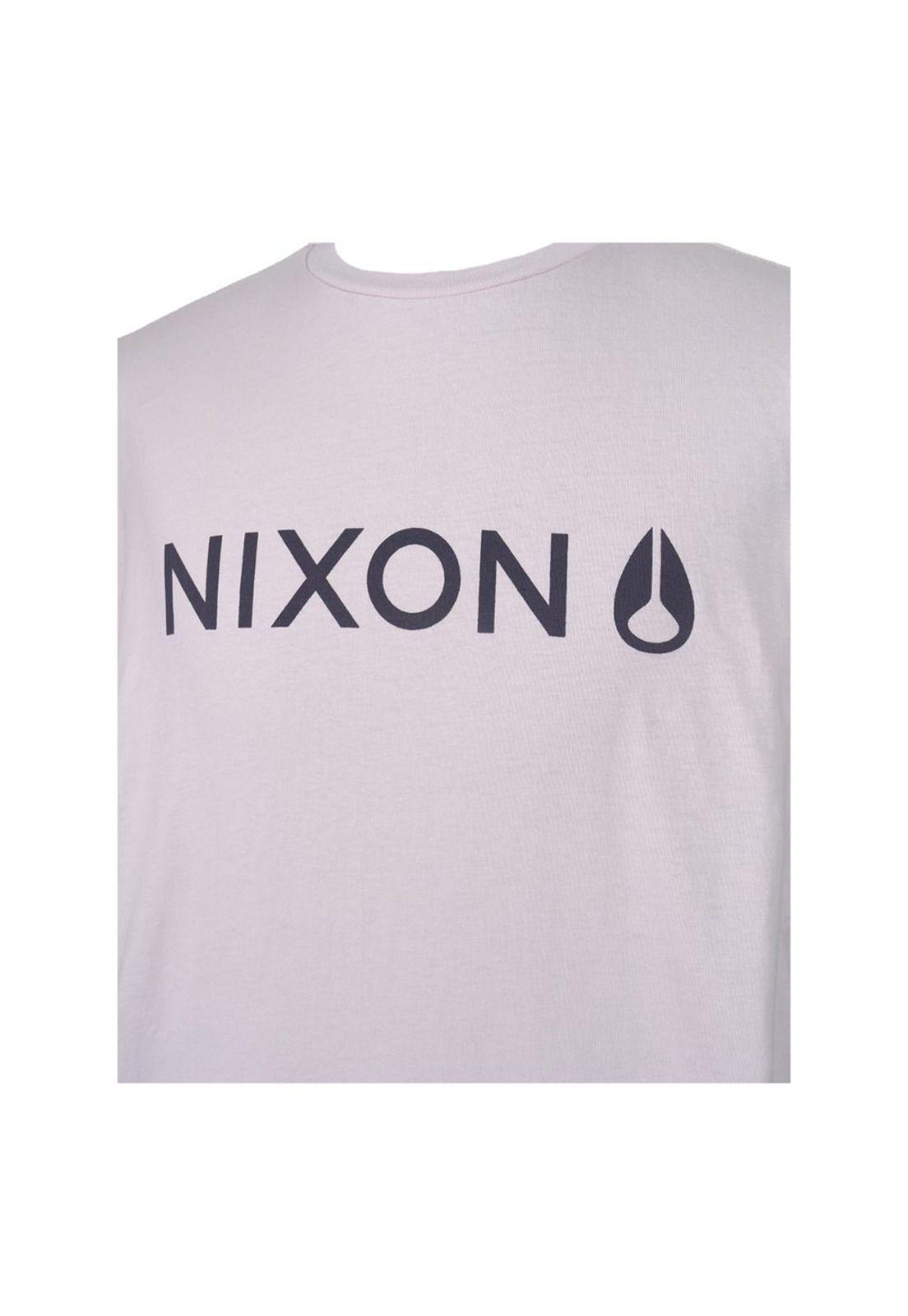 Polera Nixon Men Icon Lilac-2
