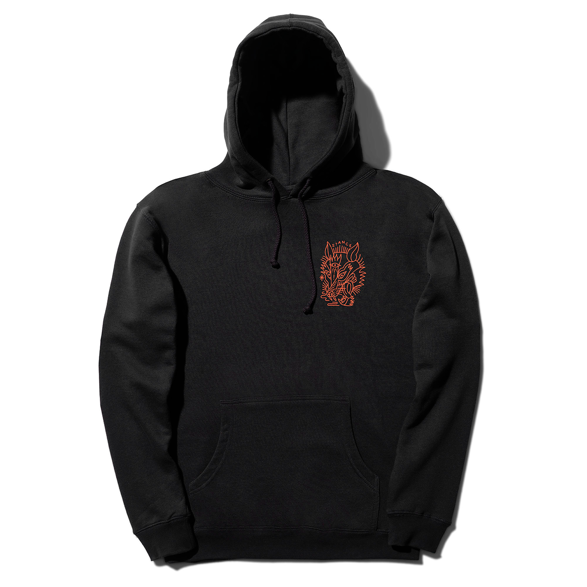 Poleron Wolpack Hoodie Black-0