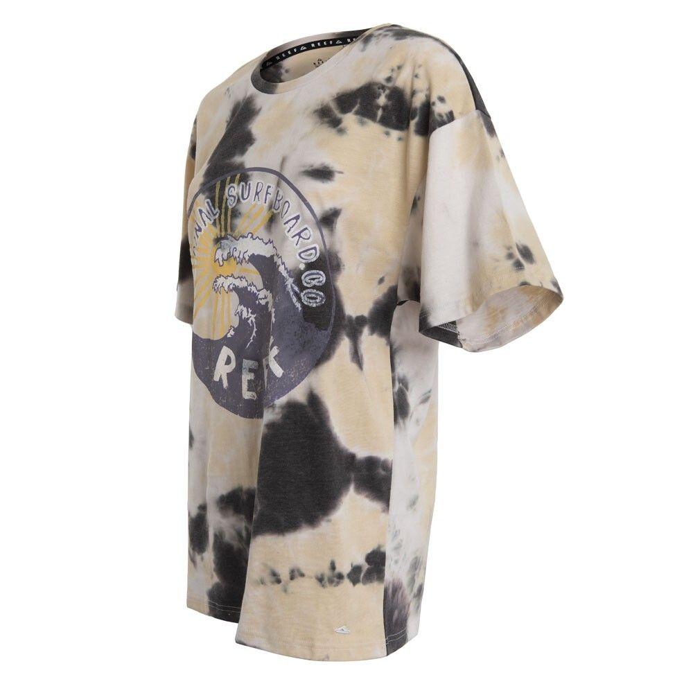 Polera Women Oversize Tie Dye Grey Black-1
