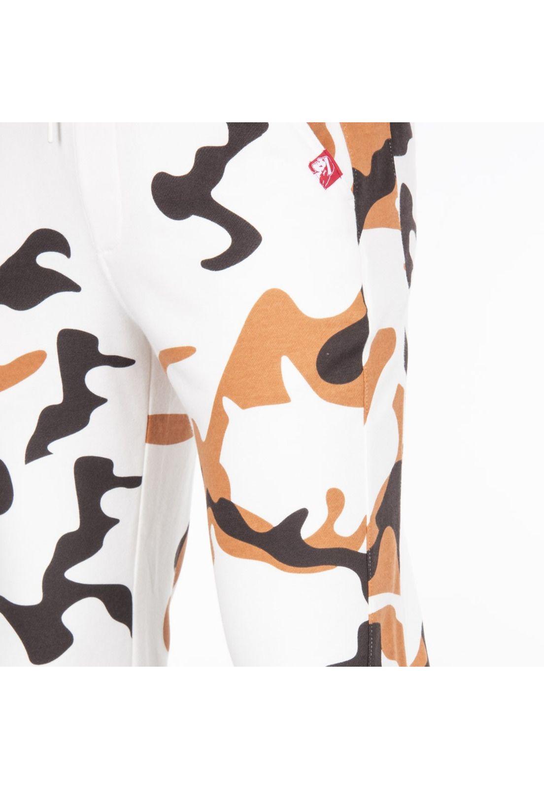 Pantalón Colo Colo Urbano Camo White Orange-3