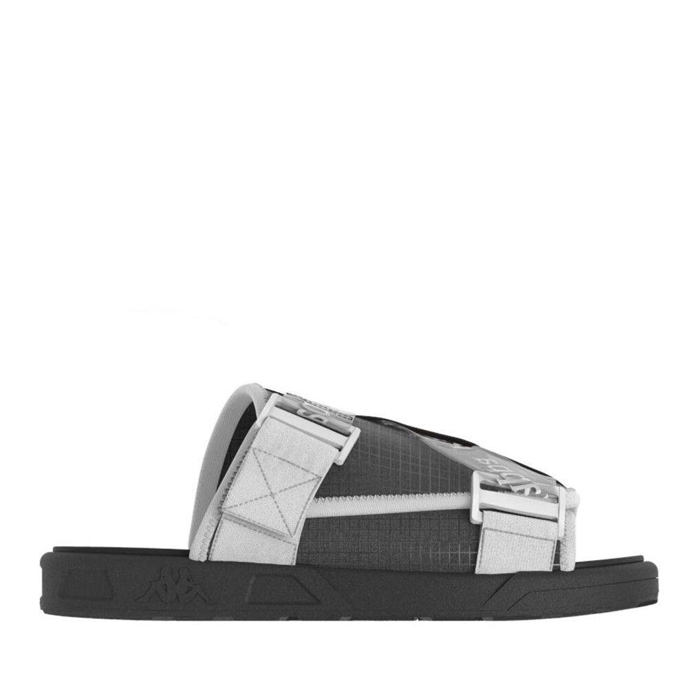 Sandalia Authentic Mitel Black White-0