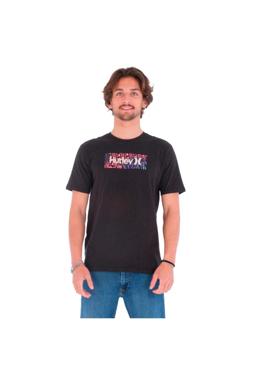 Polera Everyday Washed Venice Punk Black-0
