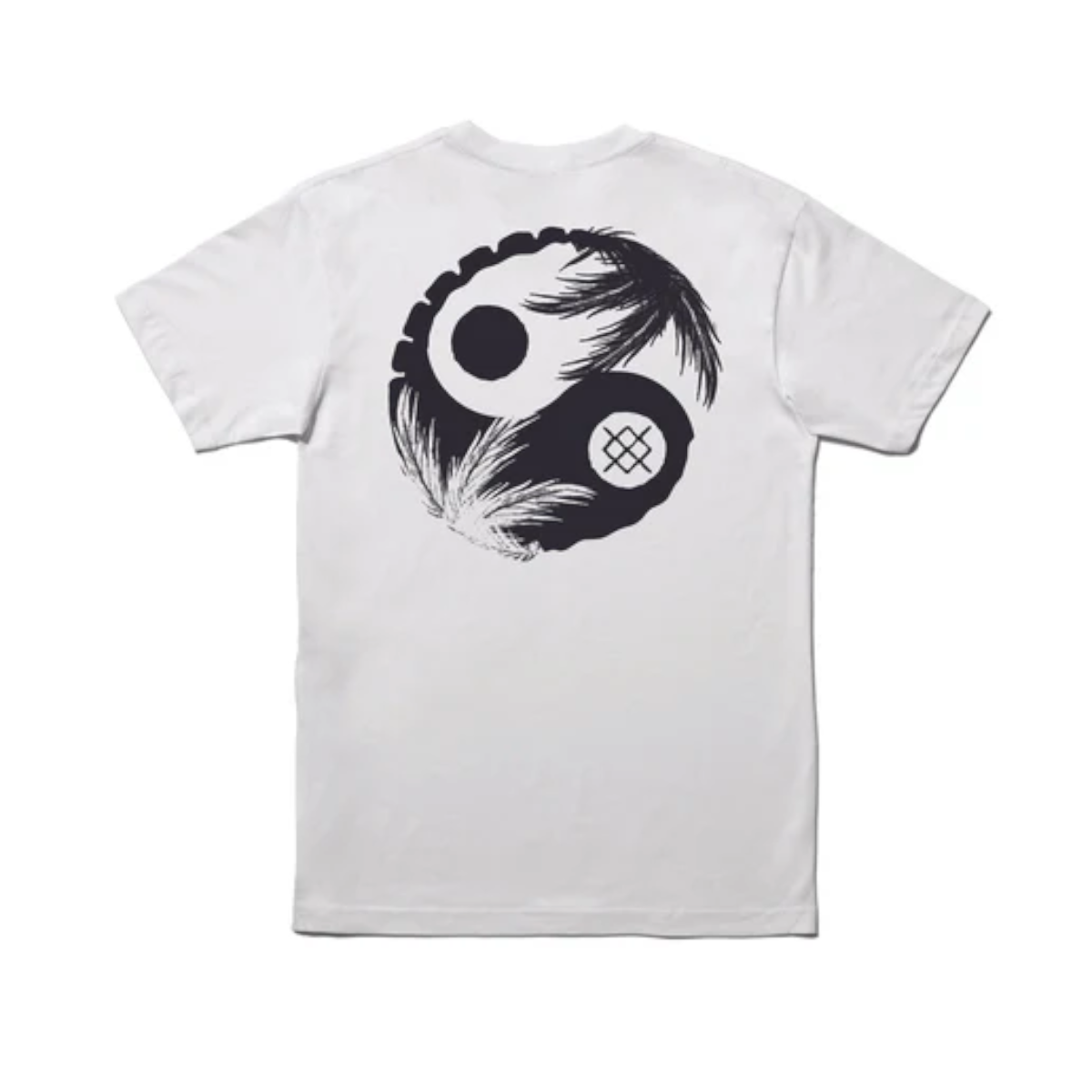 Polera Stance Opposites White Black-1