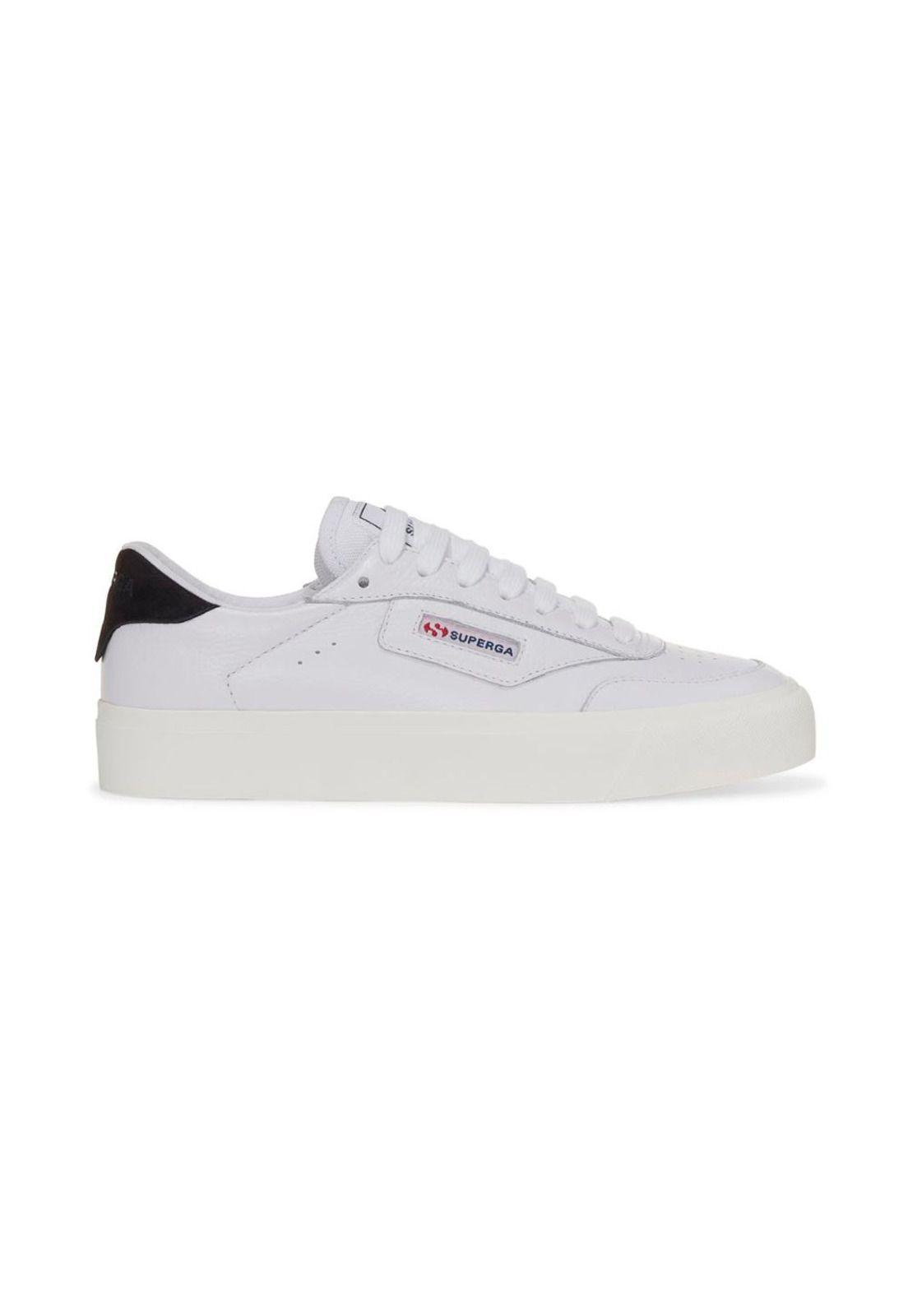 Zapatilla 3843 Court White Bristol Black-0