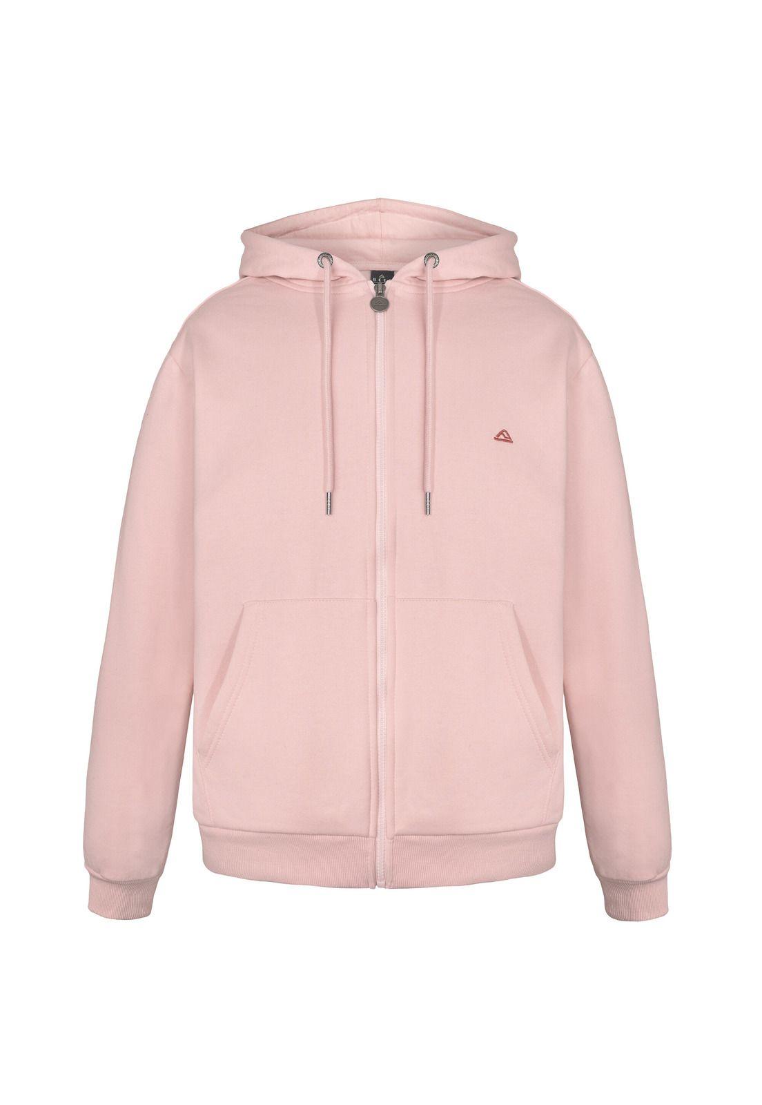 Polerón Mjer Reef Full Zipper Pink-0