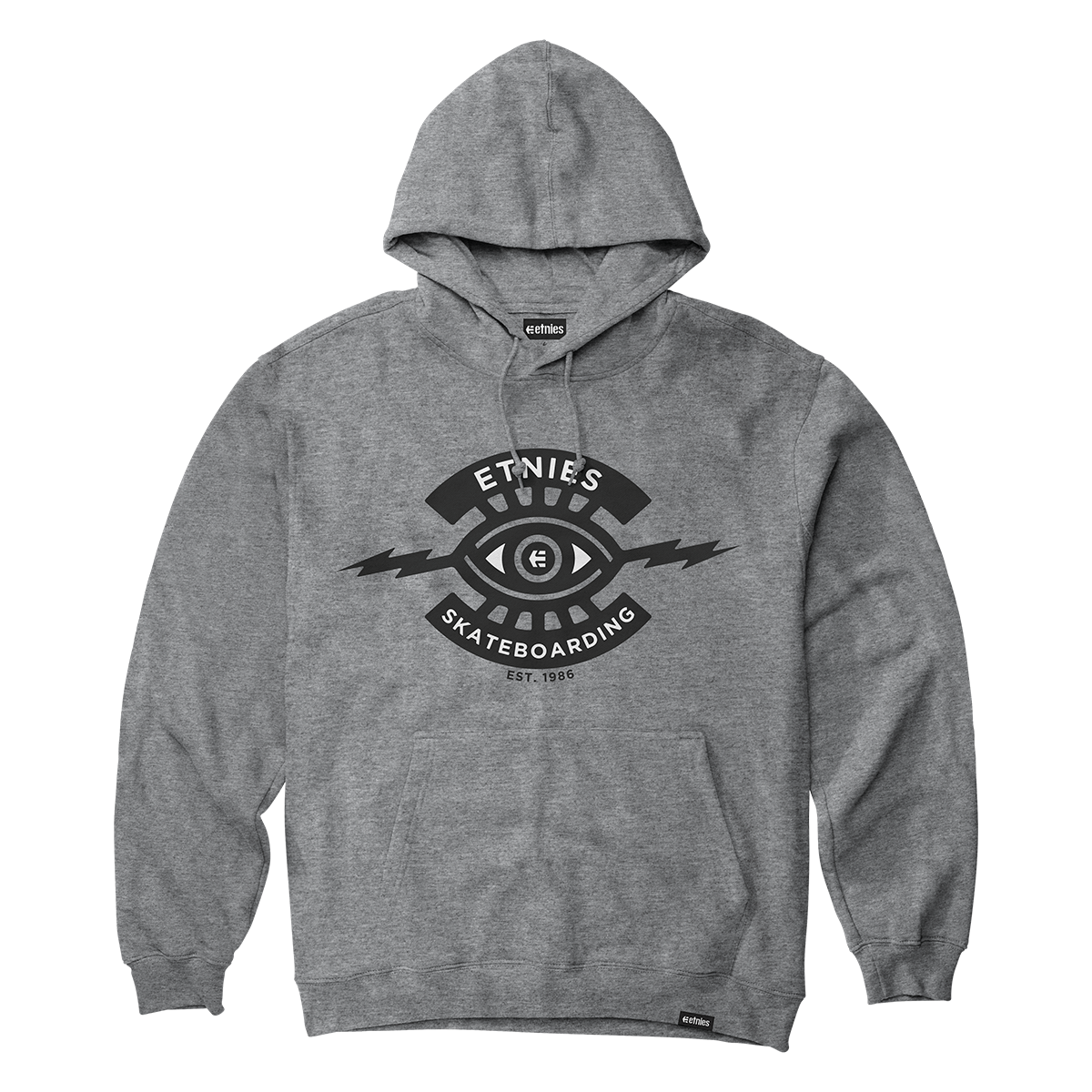 Polerón Jono Wood Hoodie Charcoal Heather-0