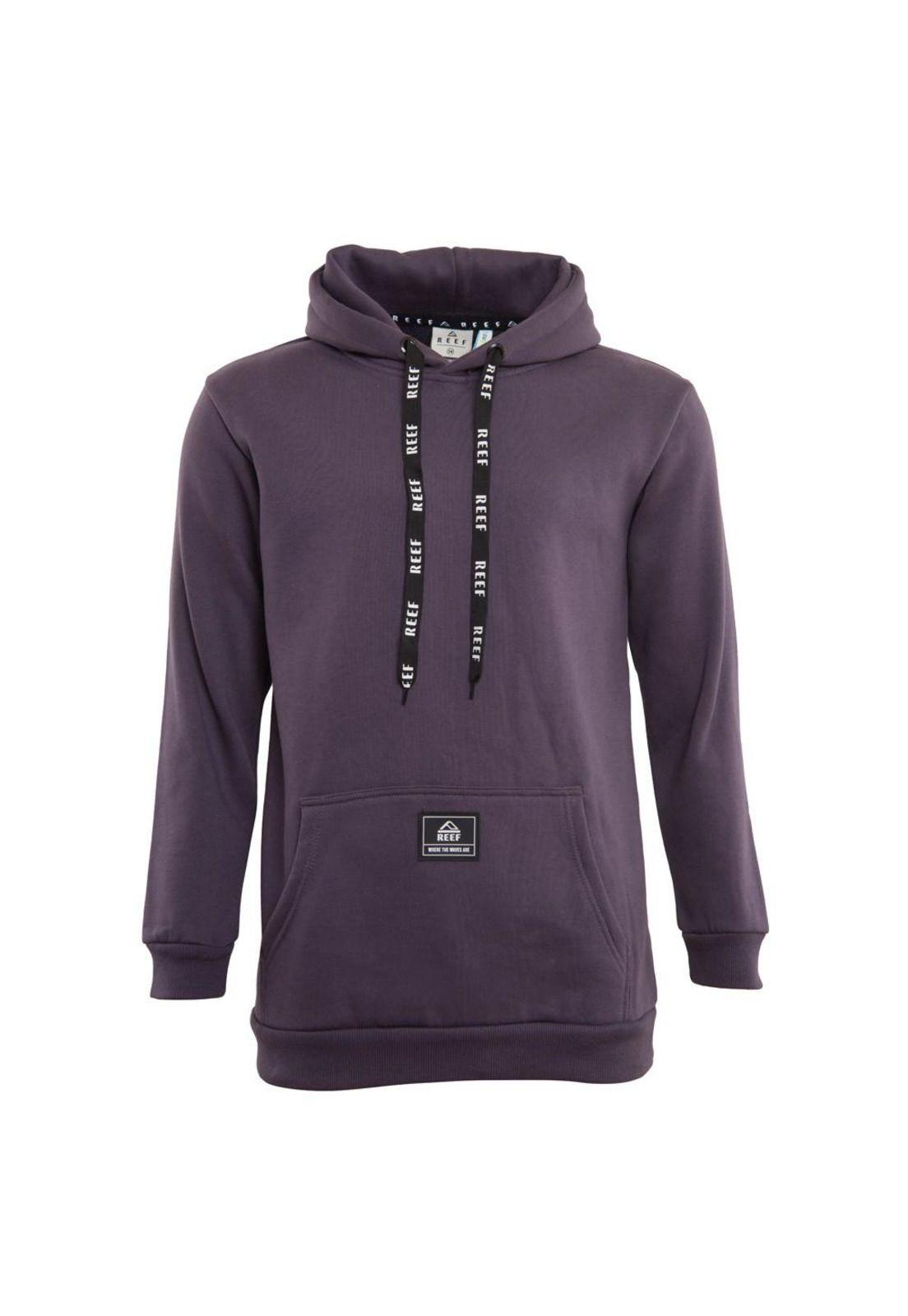 Poleron Kids Hoodie Purple Gray-0