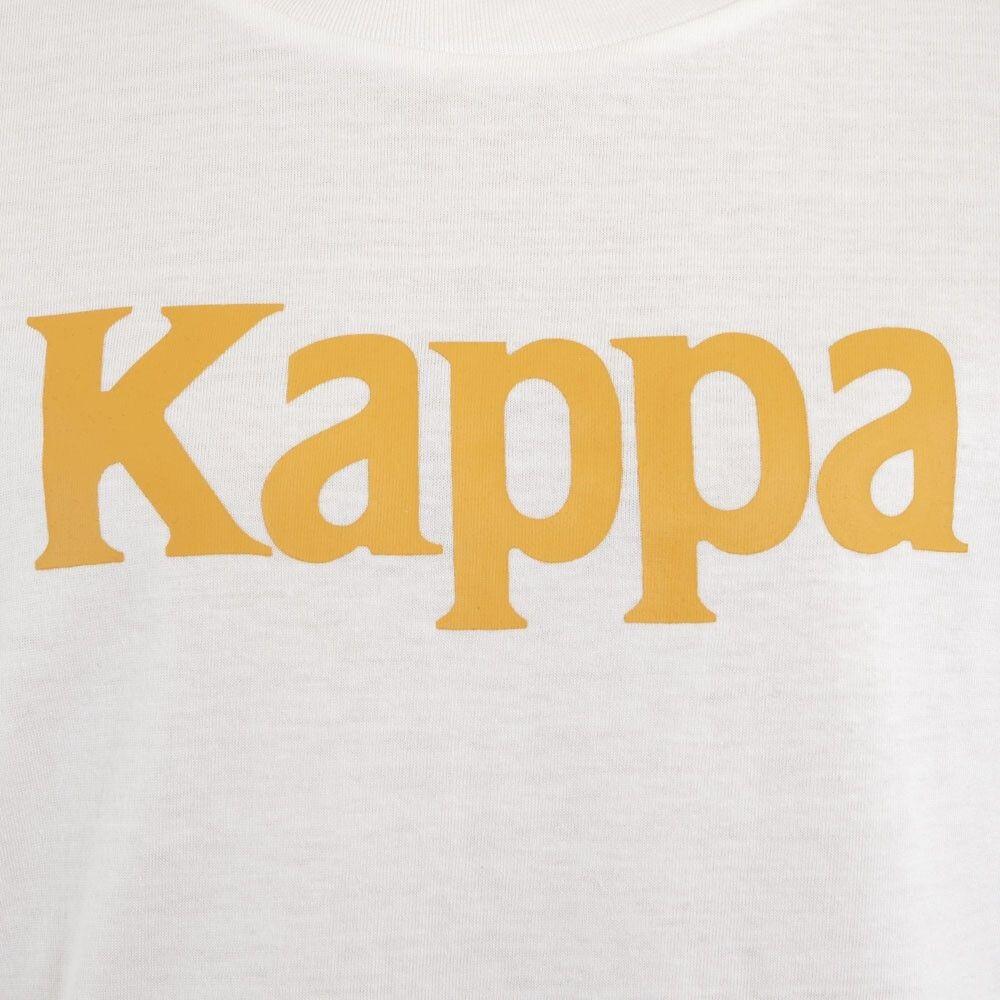 Polera Kids White Logo Yellow-3