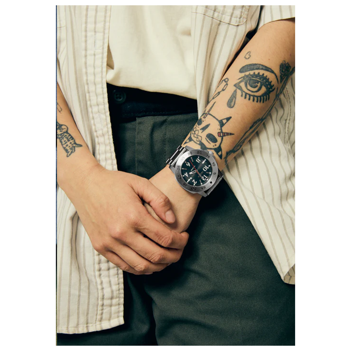 Reloj Smyth 44 Silver Black-7