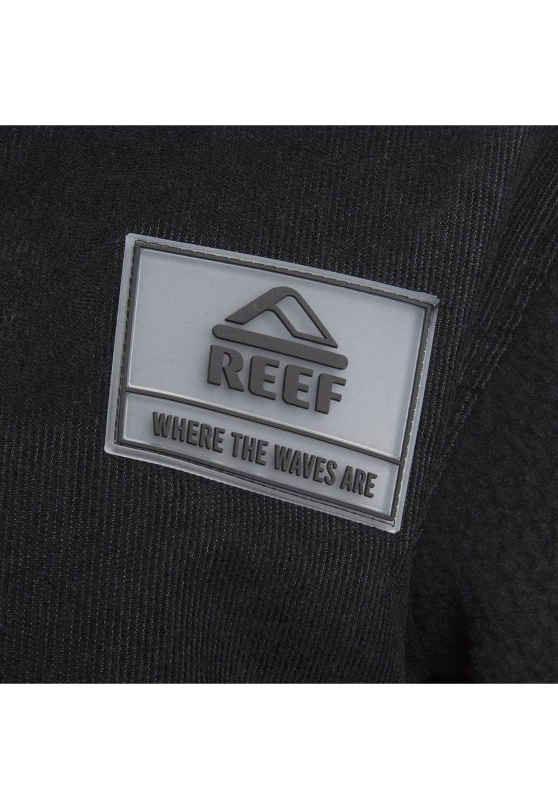 Poleron Women Zipper Sherpa Black-3