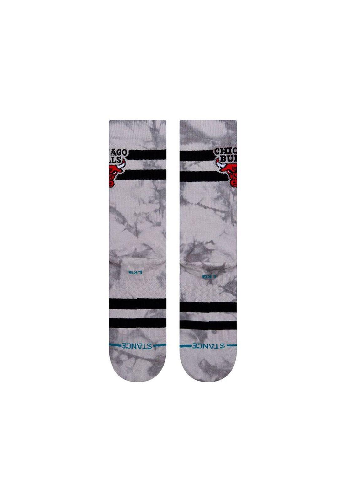Stance Sock Chicago Bulls Dyed Men Grey-2