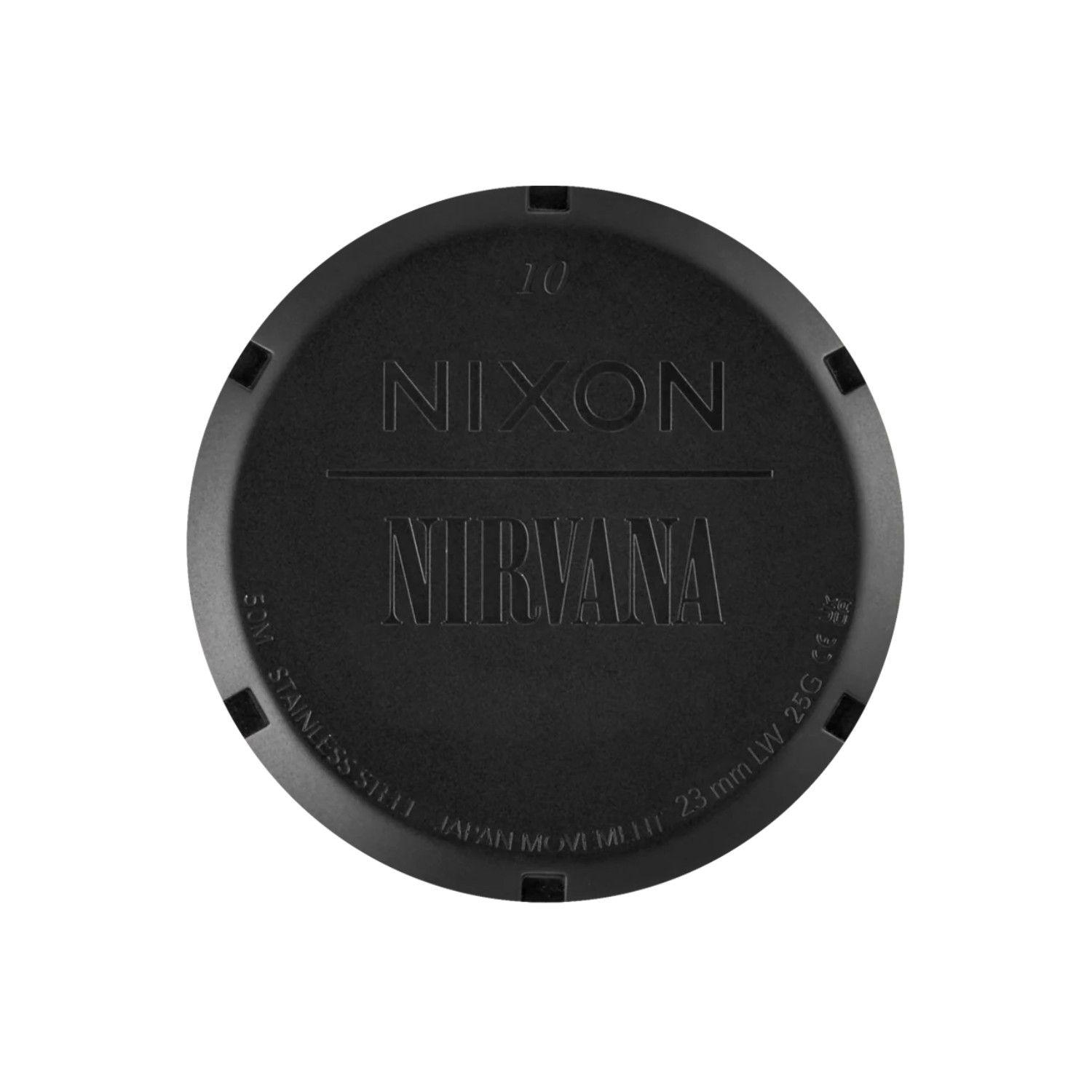 Reloj Nixon Nirvana Sentry Wobble Matte Super Black Blue-4