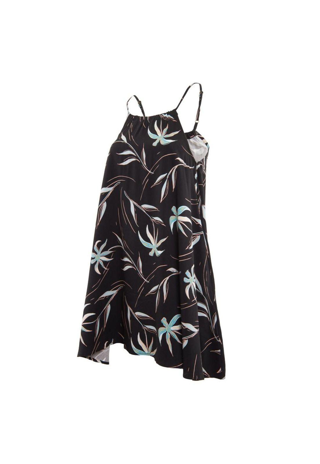 Vestido Kids Straps Black Multi-1
