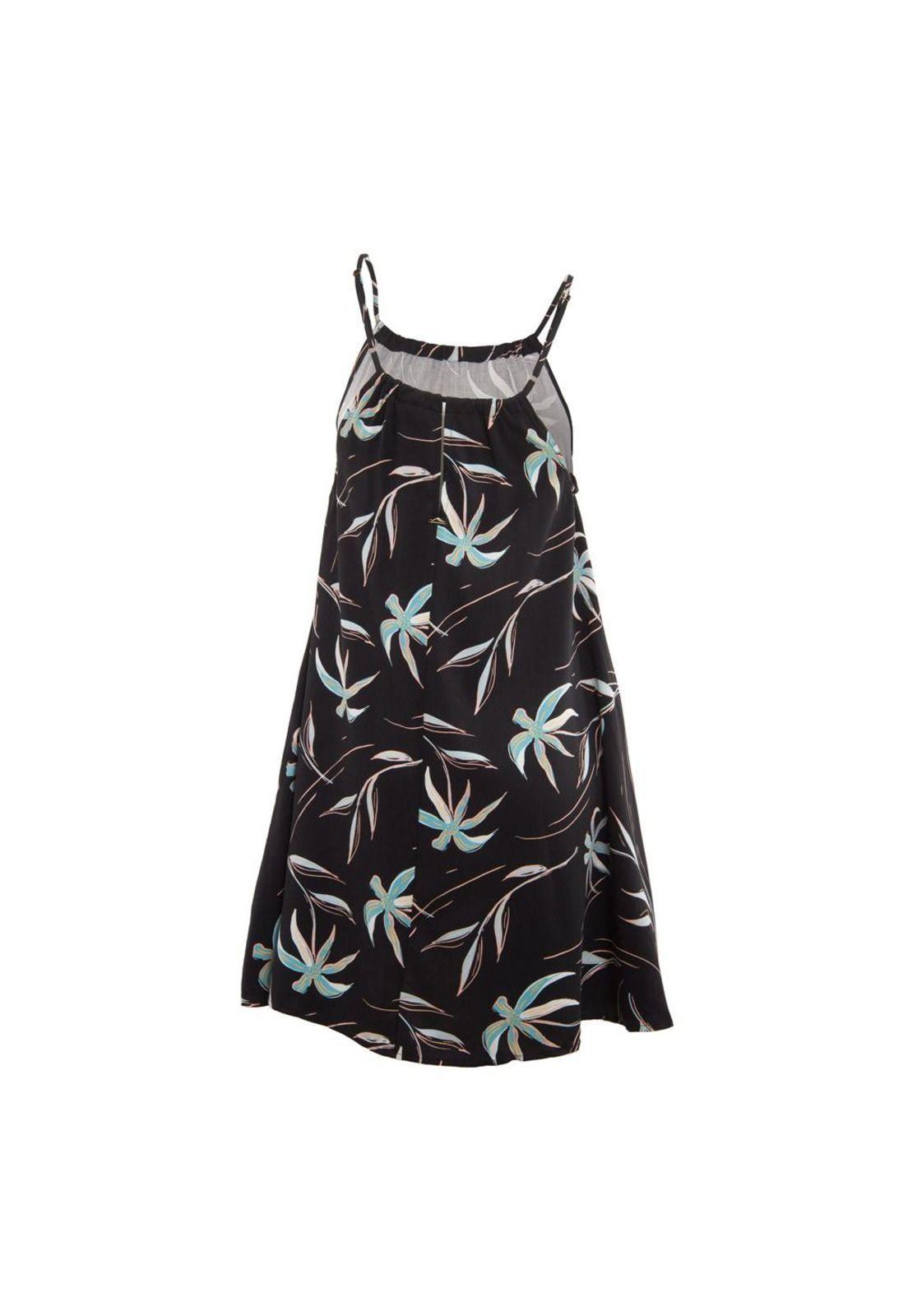 Vestido Kids Straps Black Multi-2