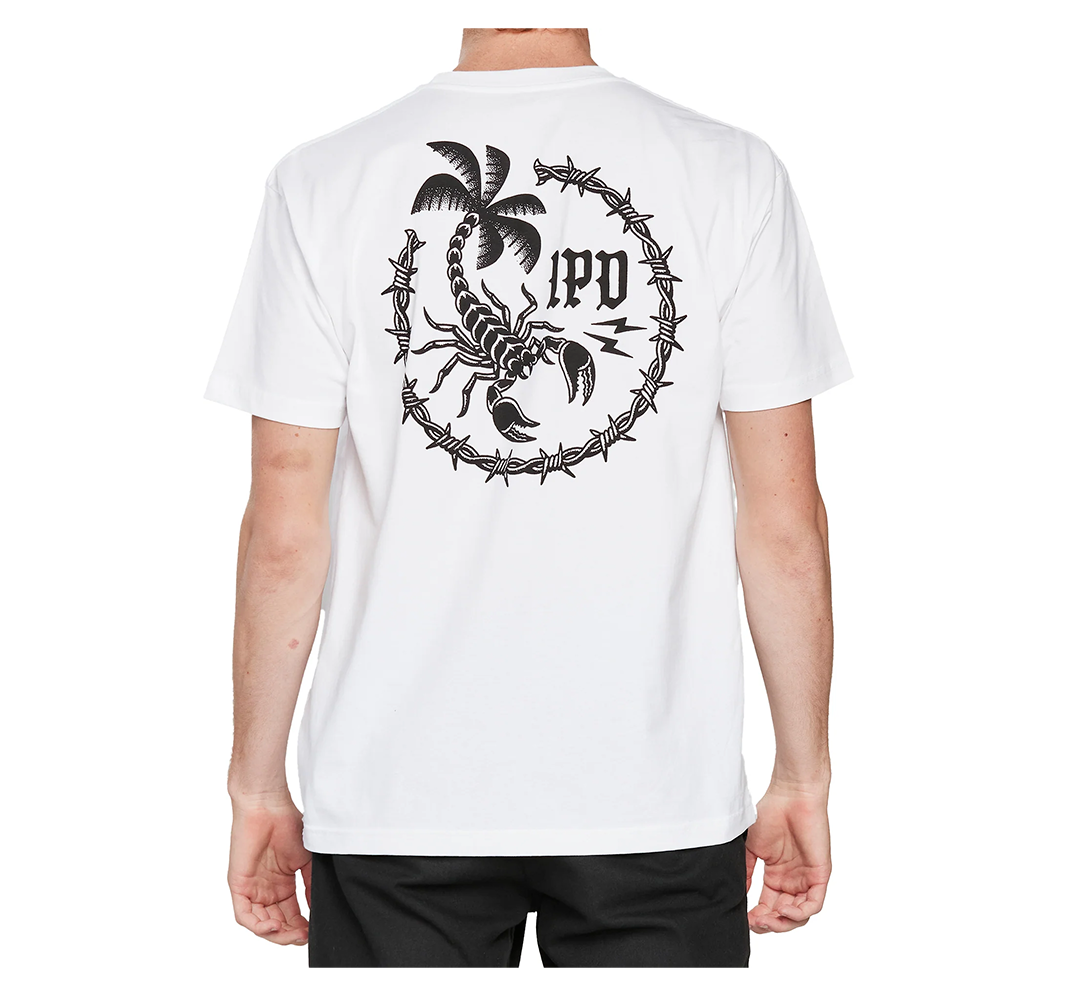 Polera Men IPD Duality Soft Washed White-1