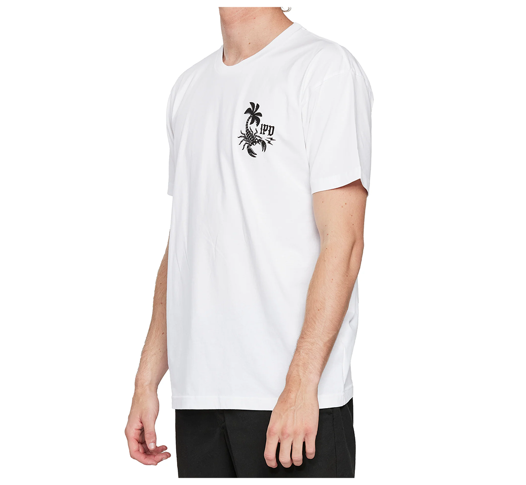 Polera Men IPD Duality Soft Washed White-2