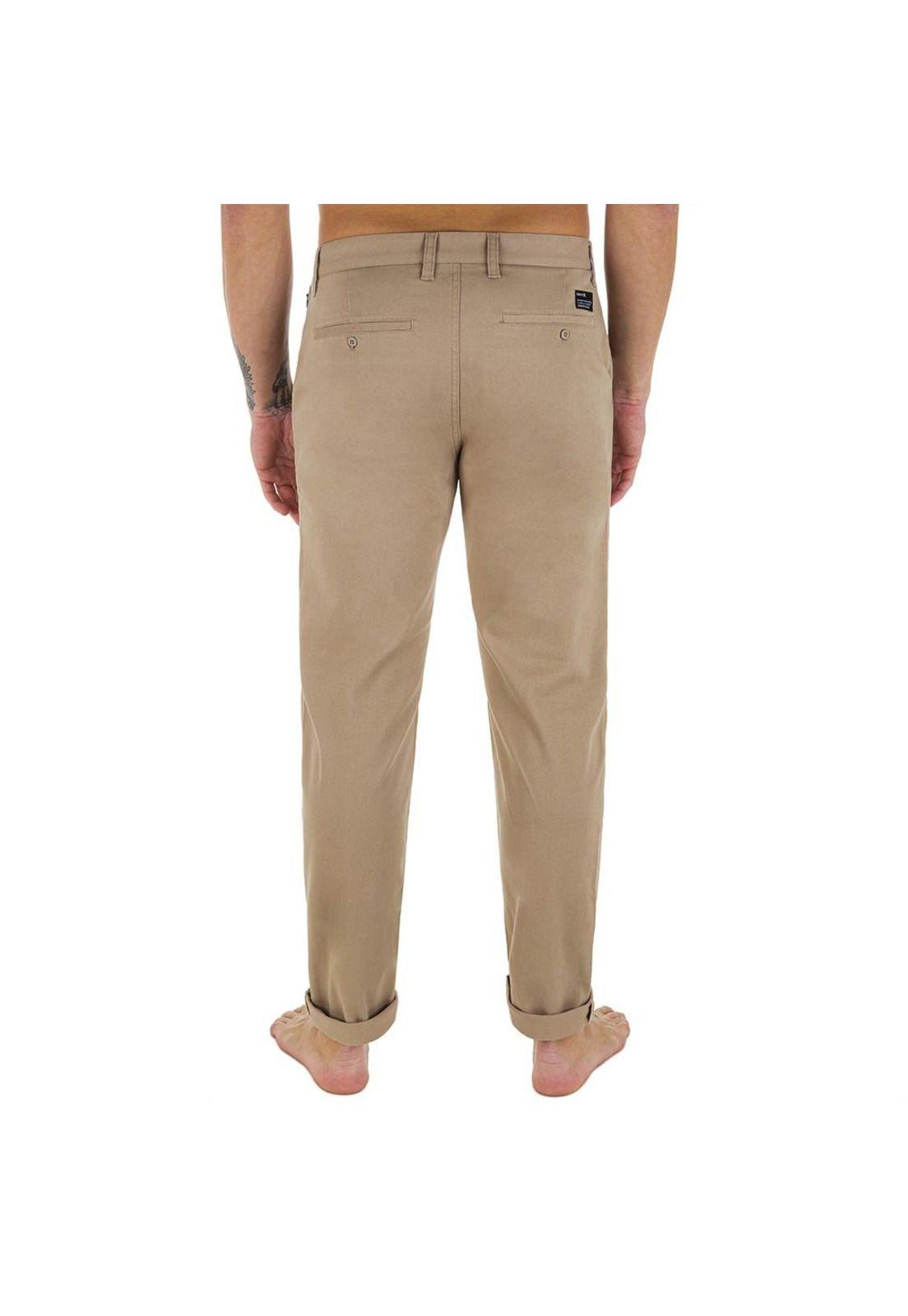 Pantalón Worker Icon Khaki Hurley-2
