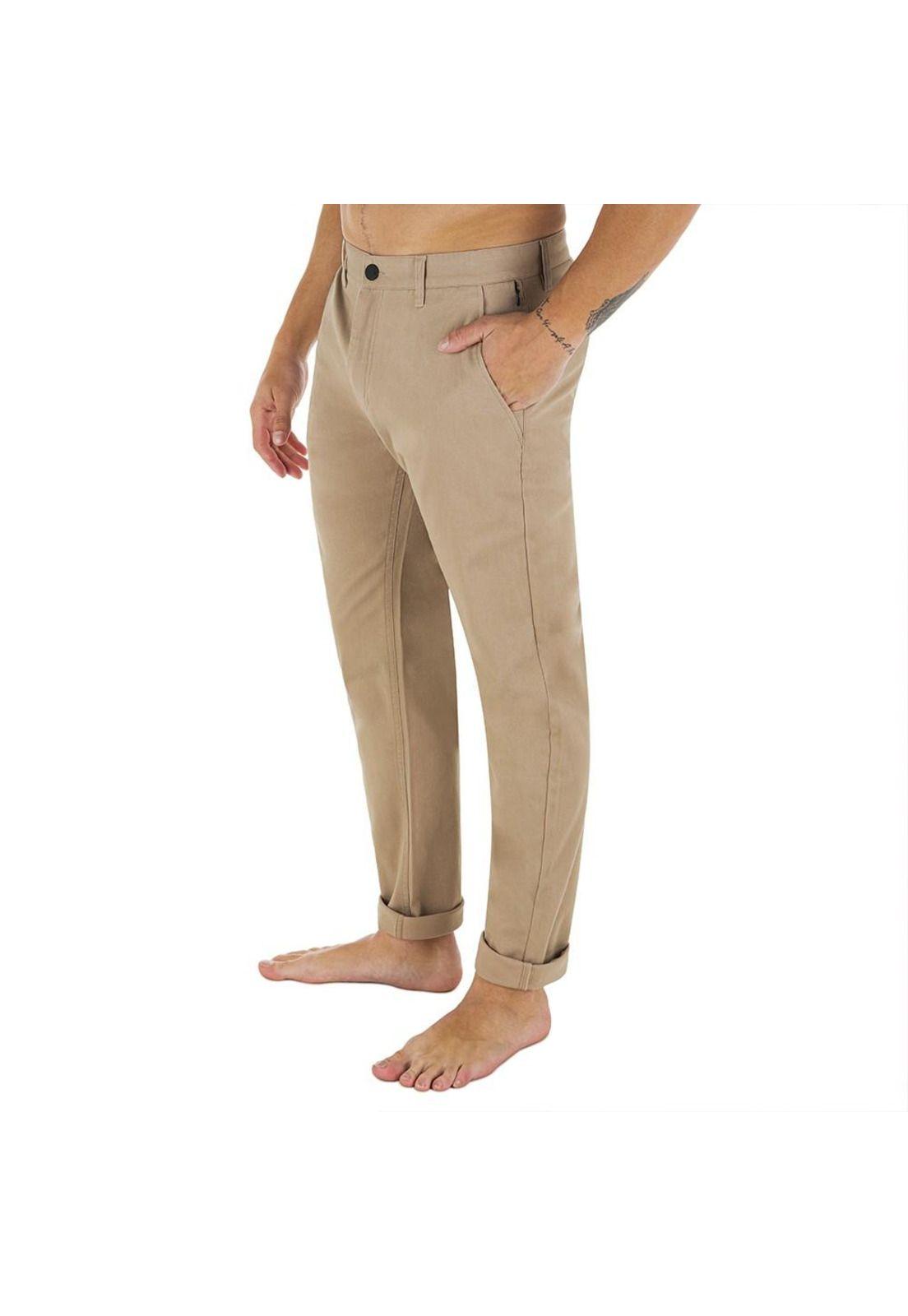 Pantalón Worker Icon Khaki Hurley-3