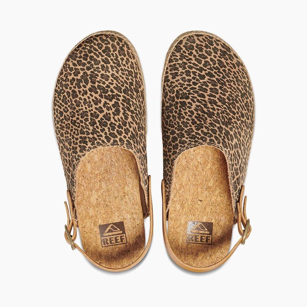 Sandalia Cushion Sage Women Brown Print Reef-2