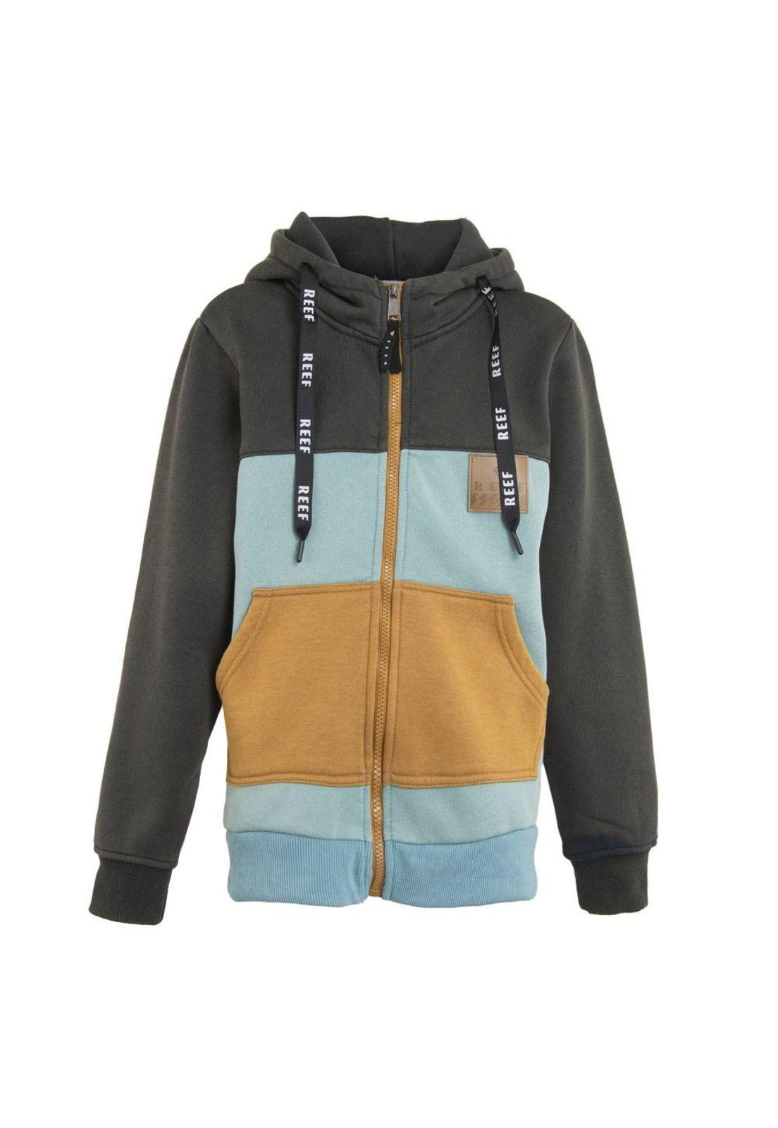 Poleron Boys Full Zipper Multicolor-0