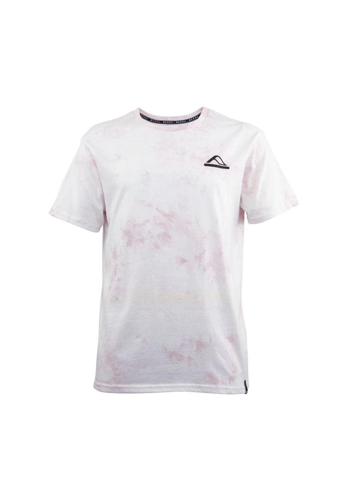 Polera Tie Dye Blanco Multicolor Reef-0