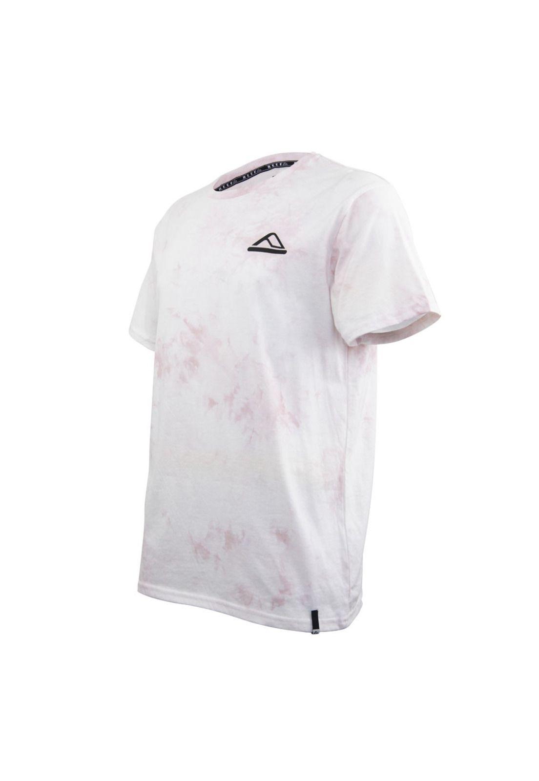 Polera Tie Dye Blanco Multicolor Reef-1