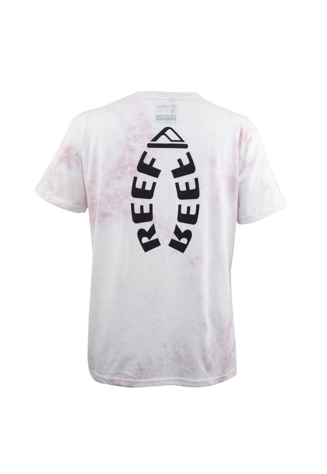 Polera Tie Dye Blanco Multicolor Reef-2