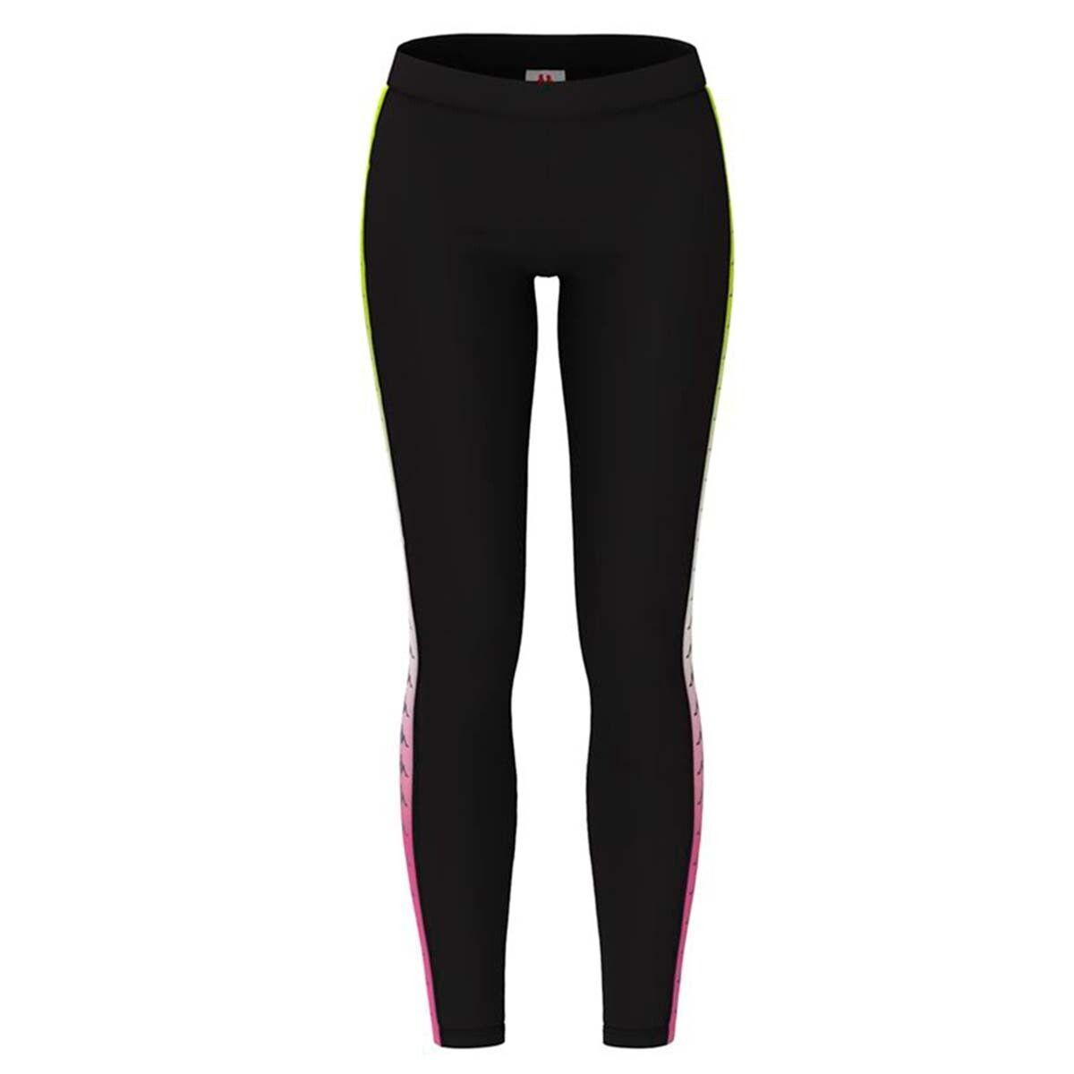 Calza Banda Atus Degrade Black Fuxia-2