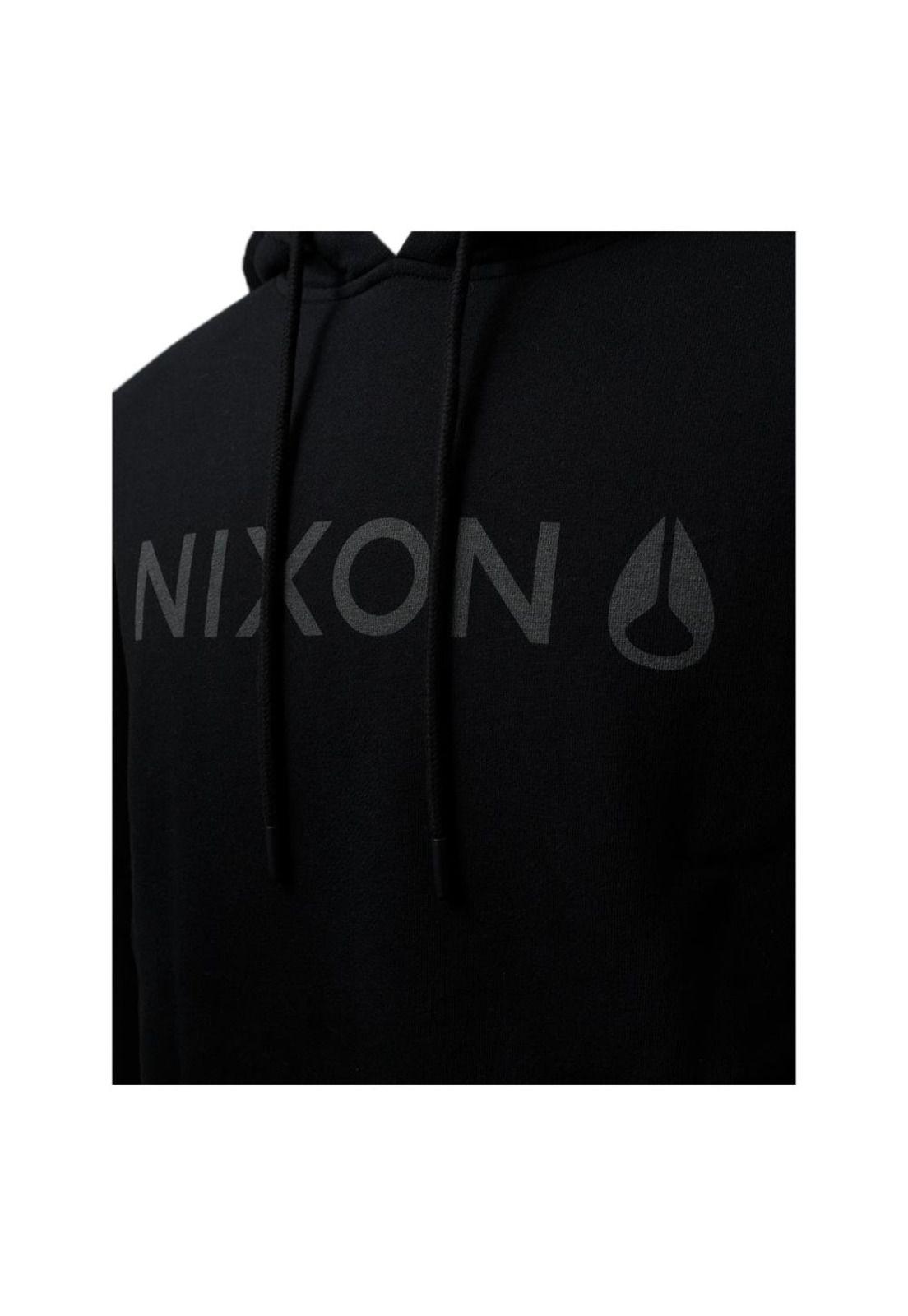 Poleron Nixon Men Hoodie Icon Black-2