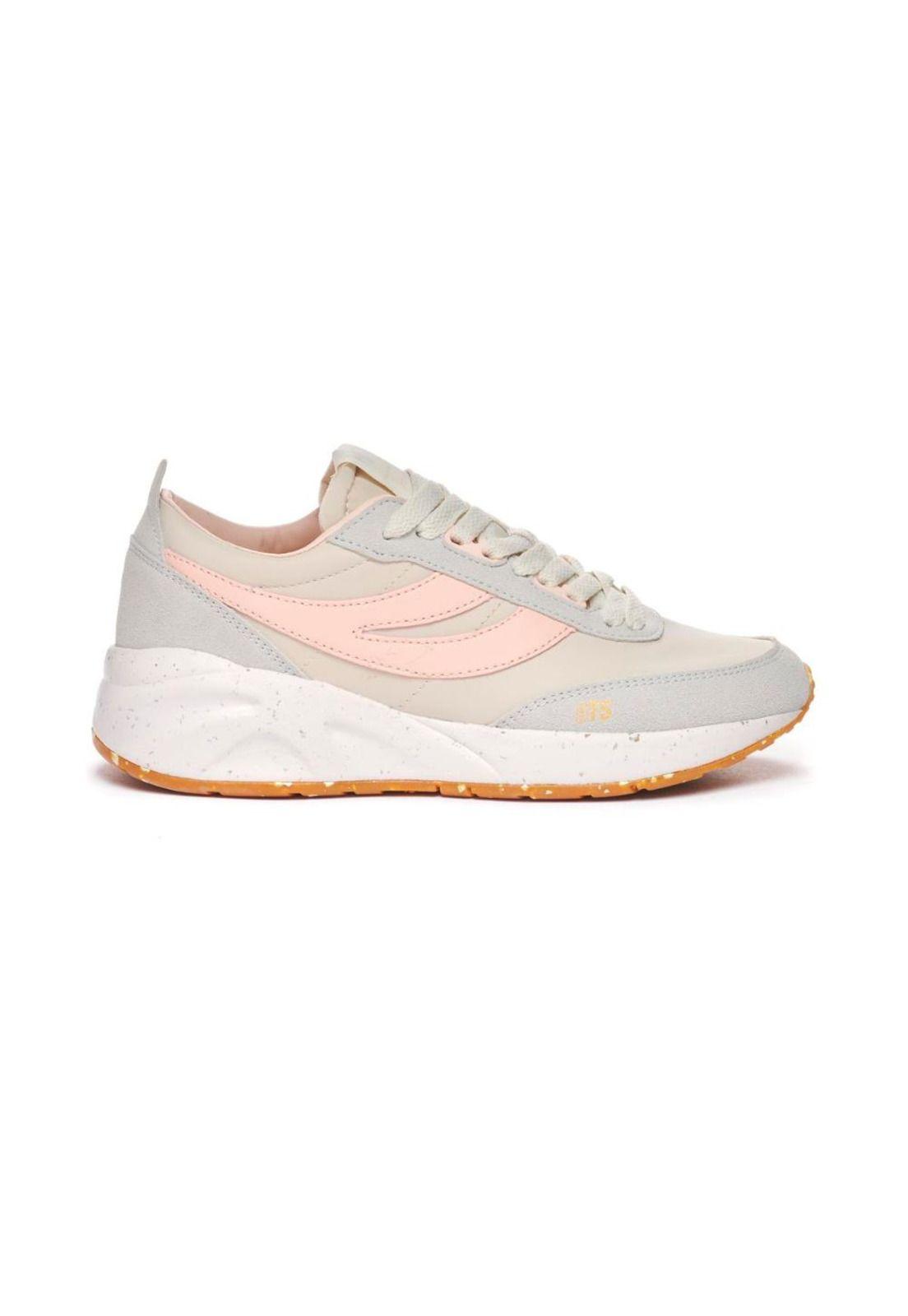 Zapatilla 4089 Training 9TS Vegan Faux Light Beige Pink-0