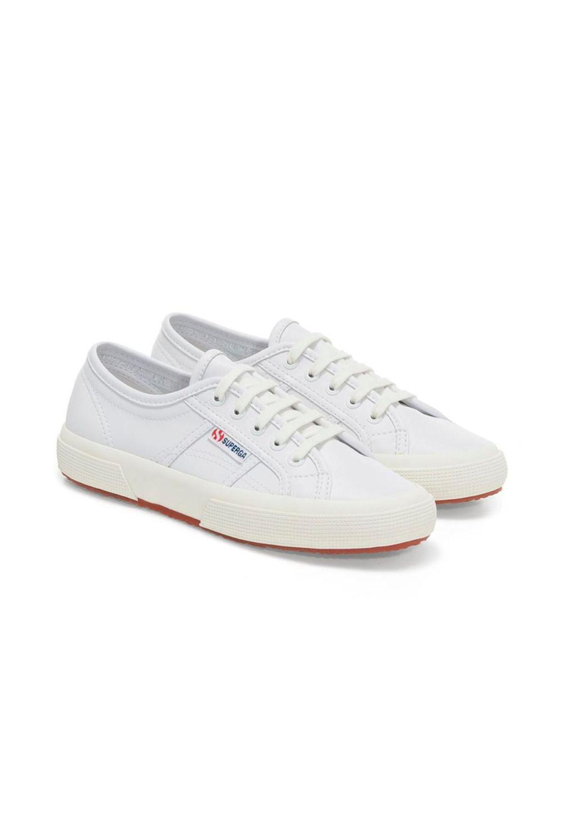 Zapatilla 2750 Vegan Fauxleather White White Avorio-1
