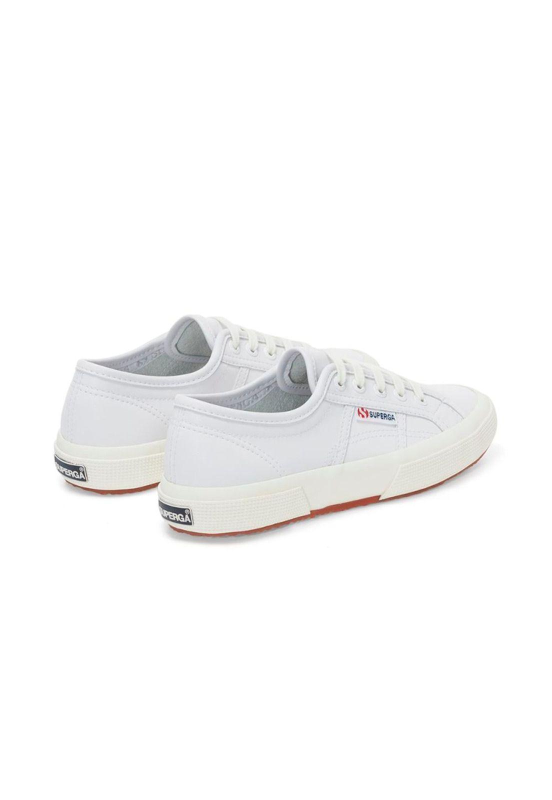 Zapatilla 2750 Vegan Fauxleather White White Avorio-2