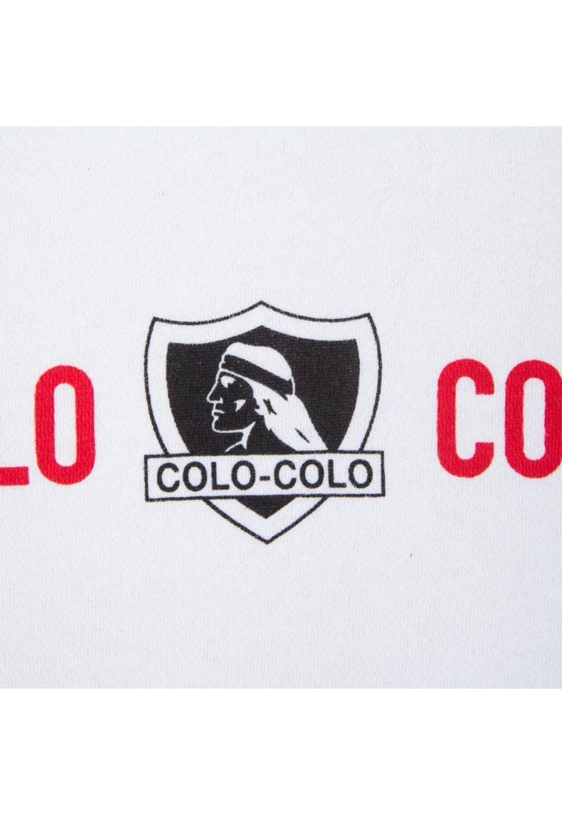 Poleron Colo Colo Urbano Crew "Colo Colo es Chile" Rojo-3