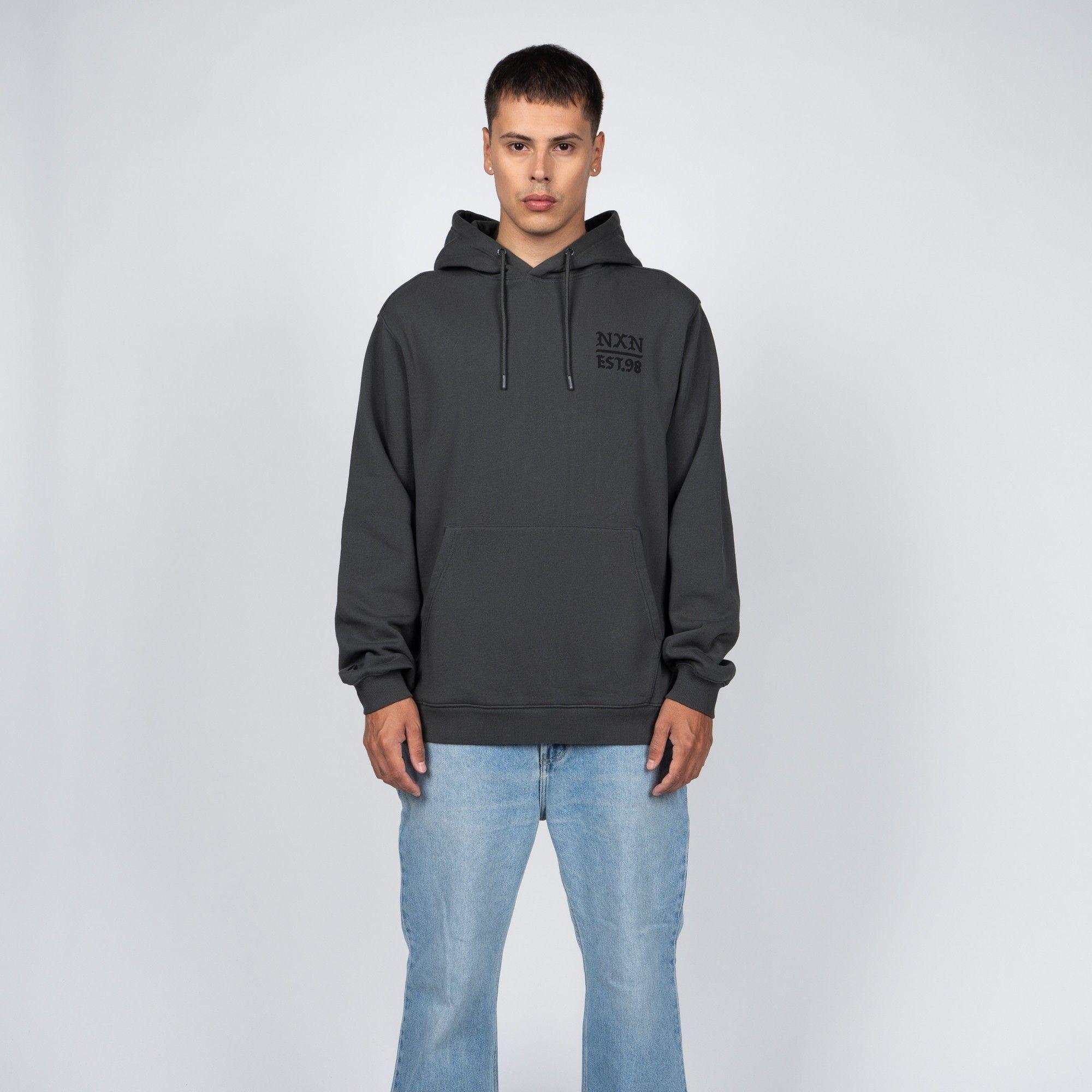 Polerón Hoodie Nixon Men NXN Green-0