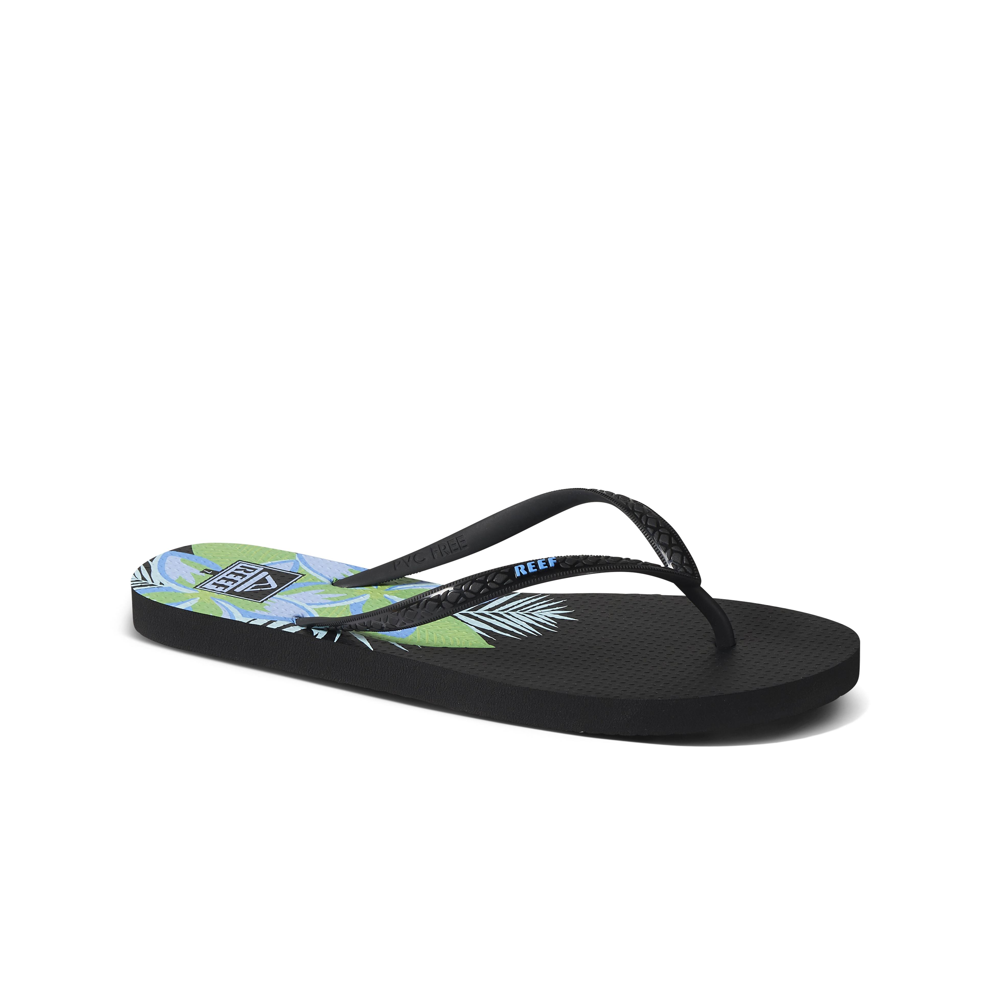 Sandalia Reef  Mujer  Seaside Prints pl blue-0