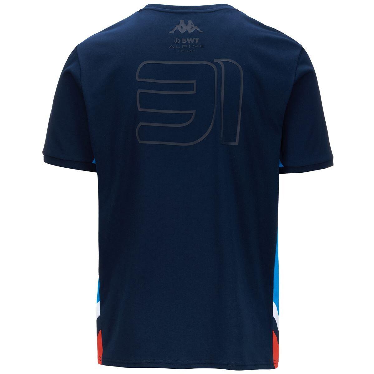 Polera Kappa Men Anser Pilot 31 Alpine Blue Navy-2