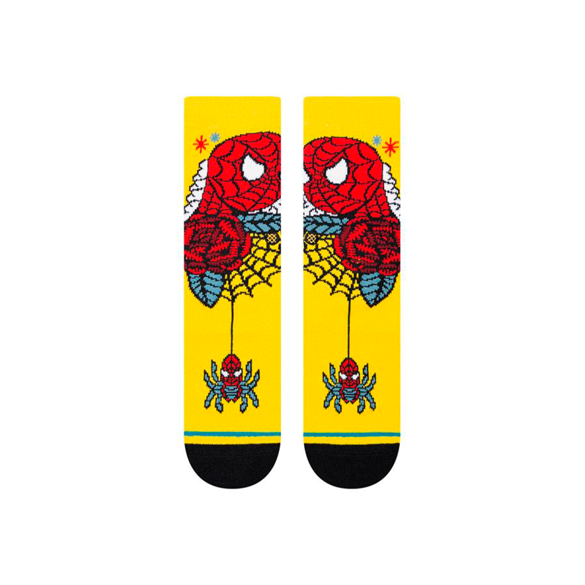 Stance Sock Kids Spidiey Yellow-1