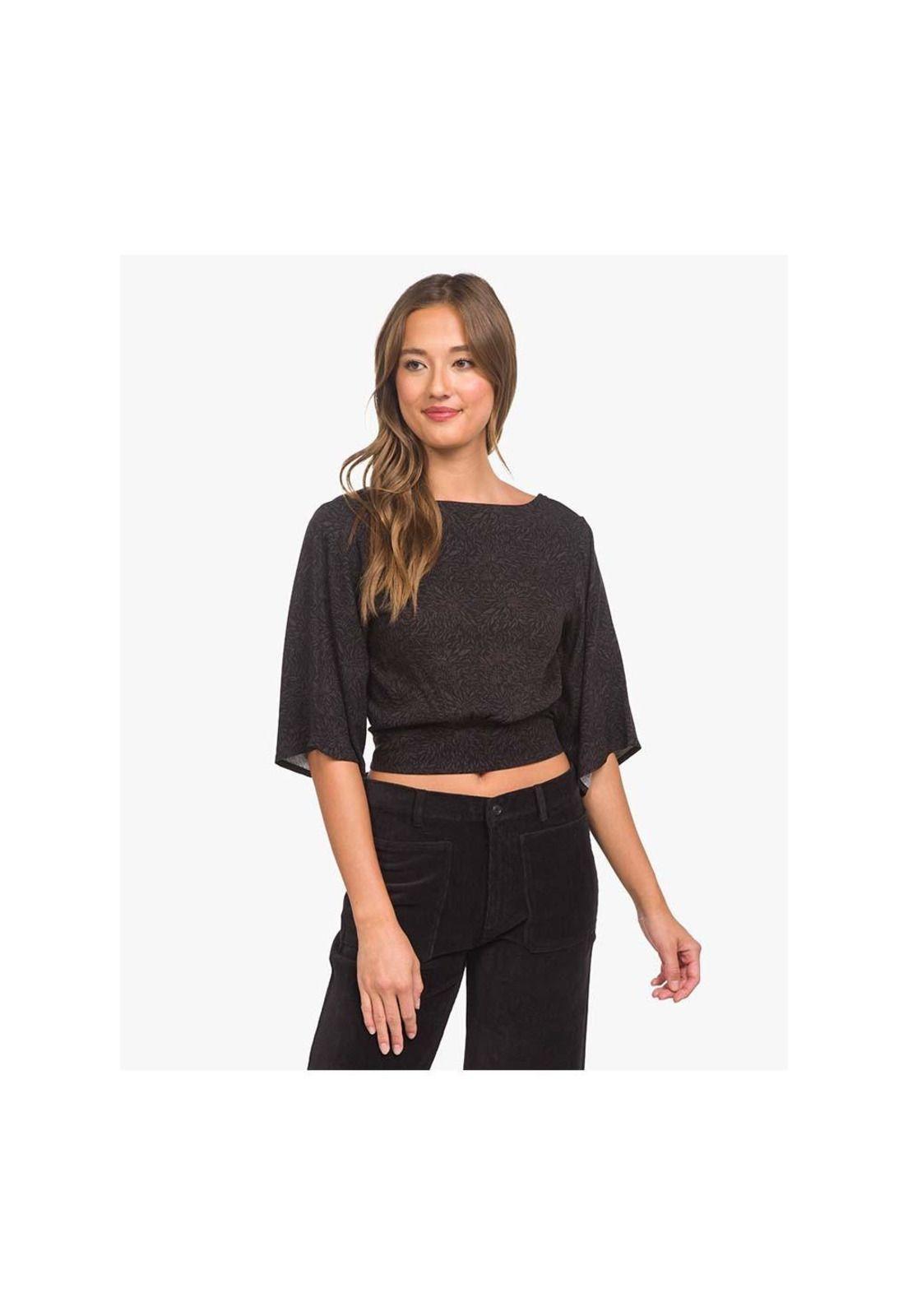 Polera Back Tie Party Top Cvr Aster Hurley-0