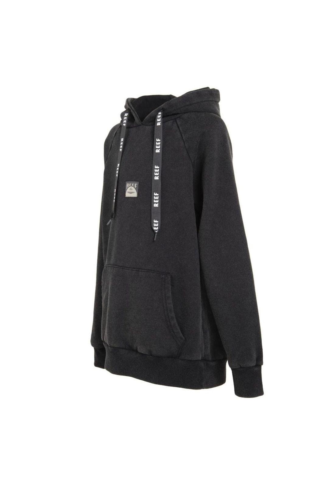 Poleron Boys Hoodie Light Black-1