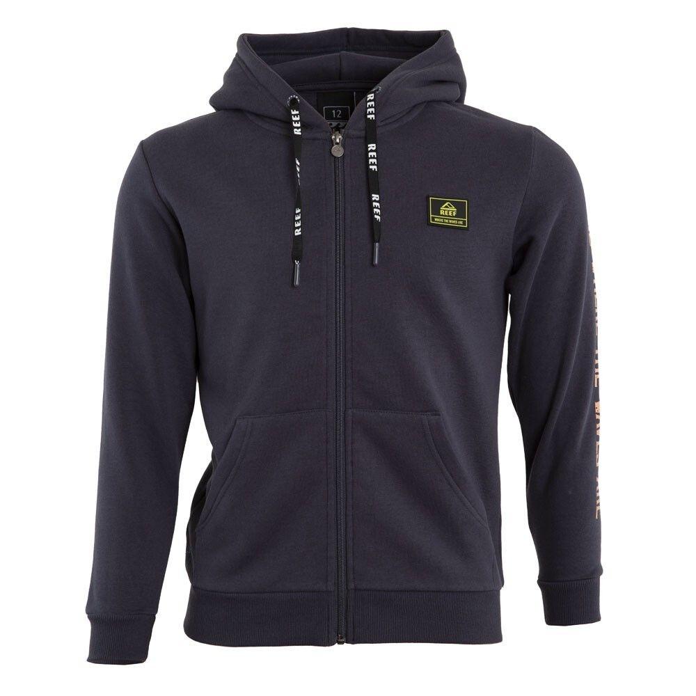 Poleron Full Zipper Kids Dark Grey Estampado-0