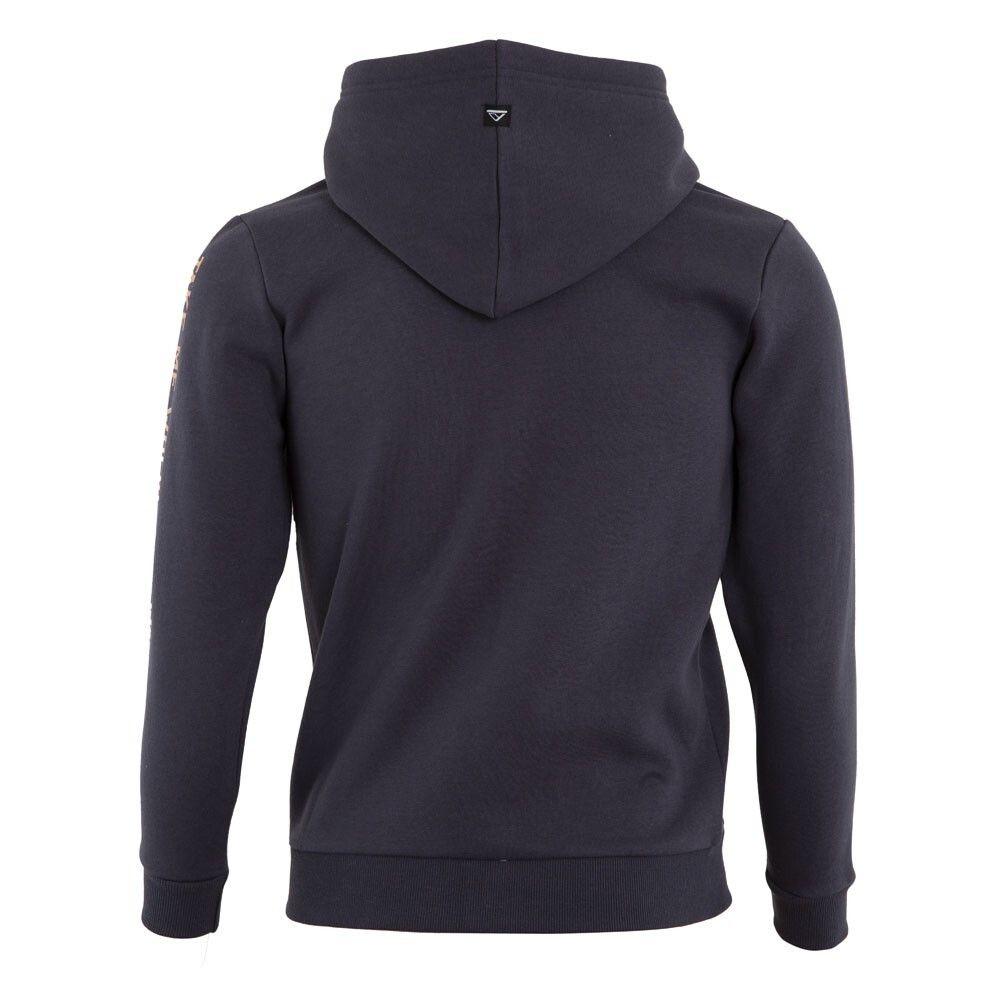 Poleron Full Zipper Kids Dark Grey Estampado-2