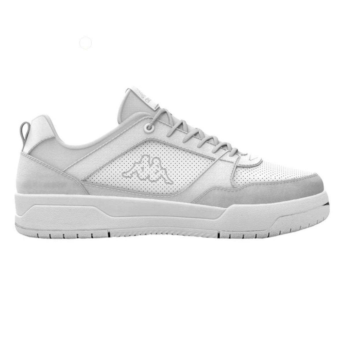 Zapatilla Women Kappa Logo Manisw White Grey Light-0